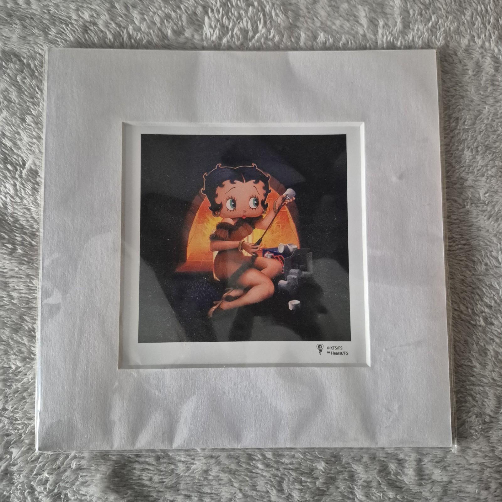 Betty Boop Limited Edition Fine Art Print COA Iron Gut Publishing 8x8 Matted