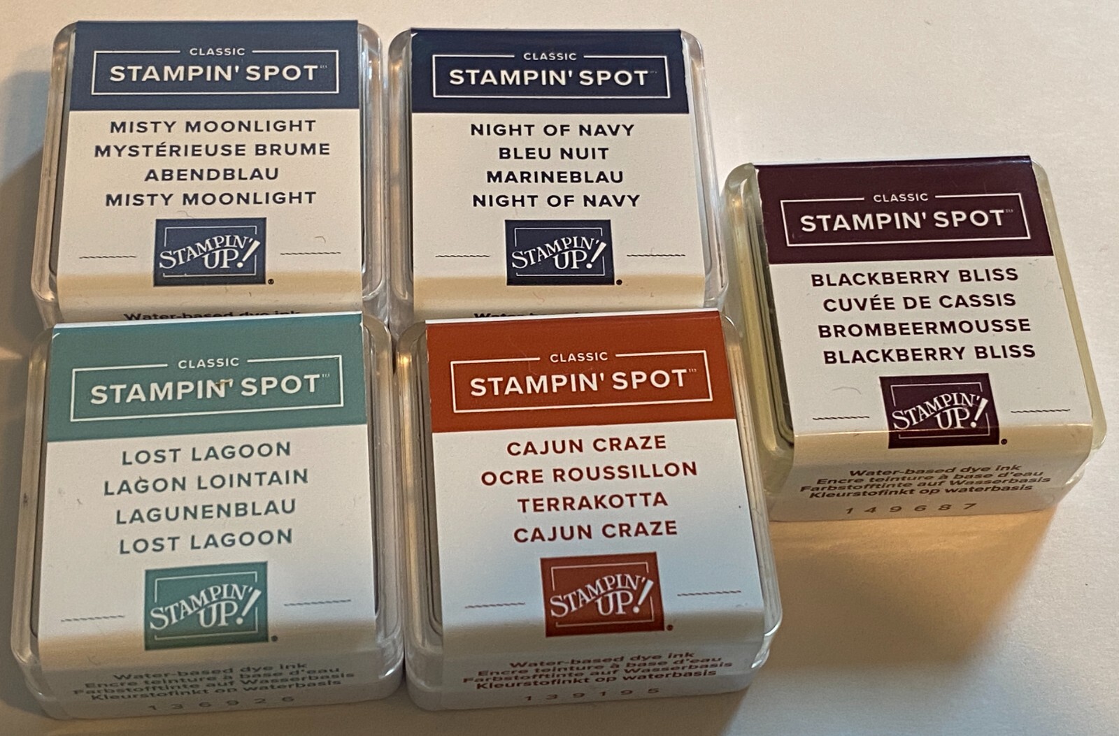 NEW Stampin' Up Ink Spots YOU CHOOSE COLOR Mini Ink Pads NEW Never Opened
