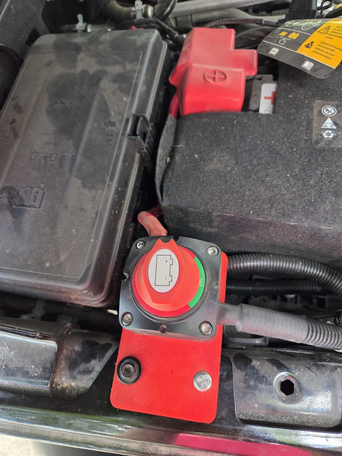 Jeep JL/JT Wrangler And Gladiator Winch Cutoff Switch Mount