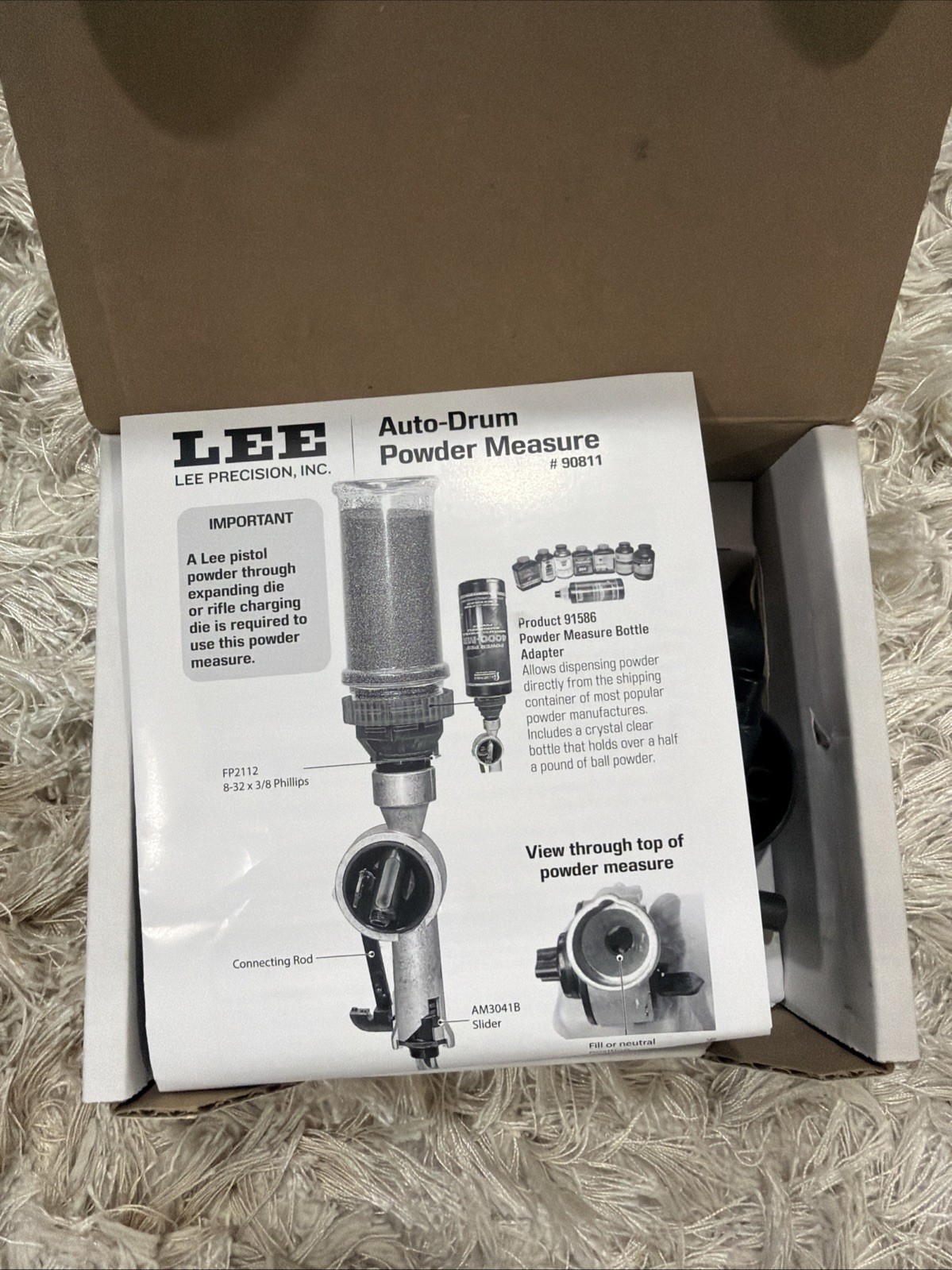 Lee Precision 90811: Auto-Drum Powder Measure