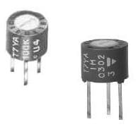 4Pcs T7YA102MT20 Trimmer Resistors - Through Hole 1Kohms 20%