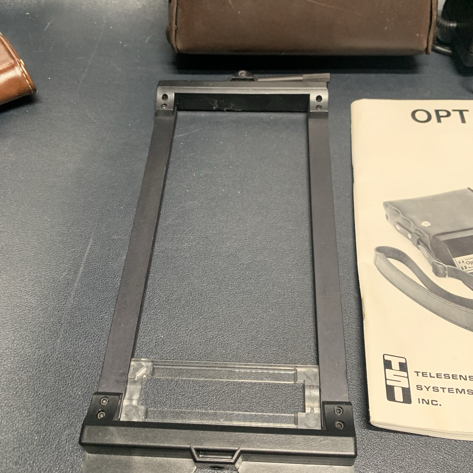 Vtg Telesensory Optacon Model R1D Optical Tactical Reader, Wand & Tracking Aid