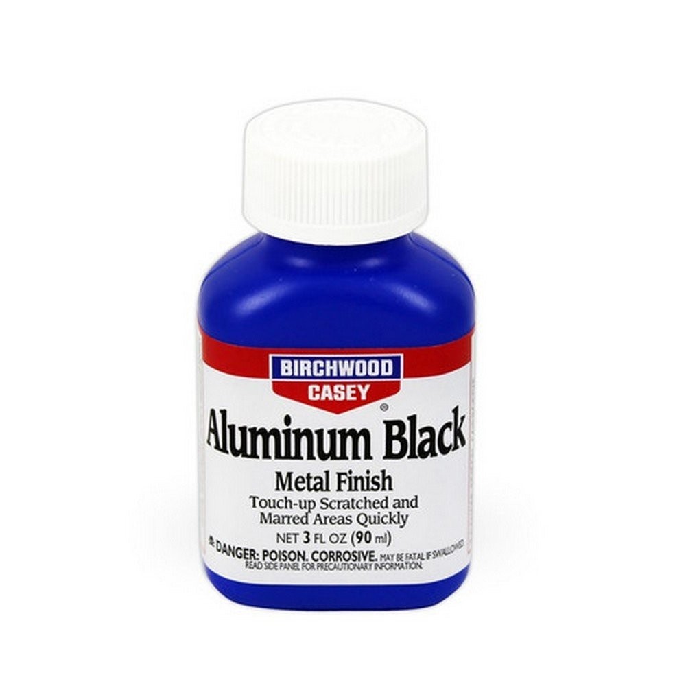 Birchwood Casey Aluminum Black Metal Finish Touch Up 3 Fluid Ounces Bottle 15125