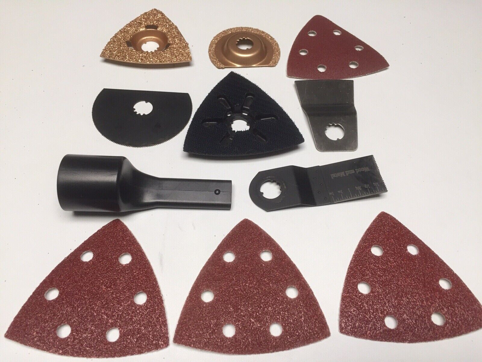 NEW 11 Piece Accessories for Craftsman Nextec 12V Cordless Multi-Tool Lot