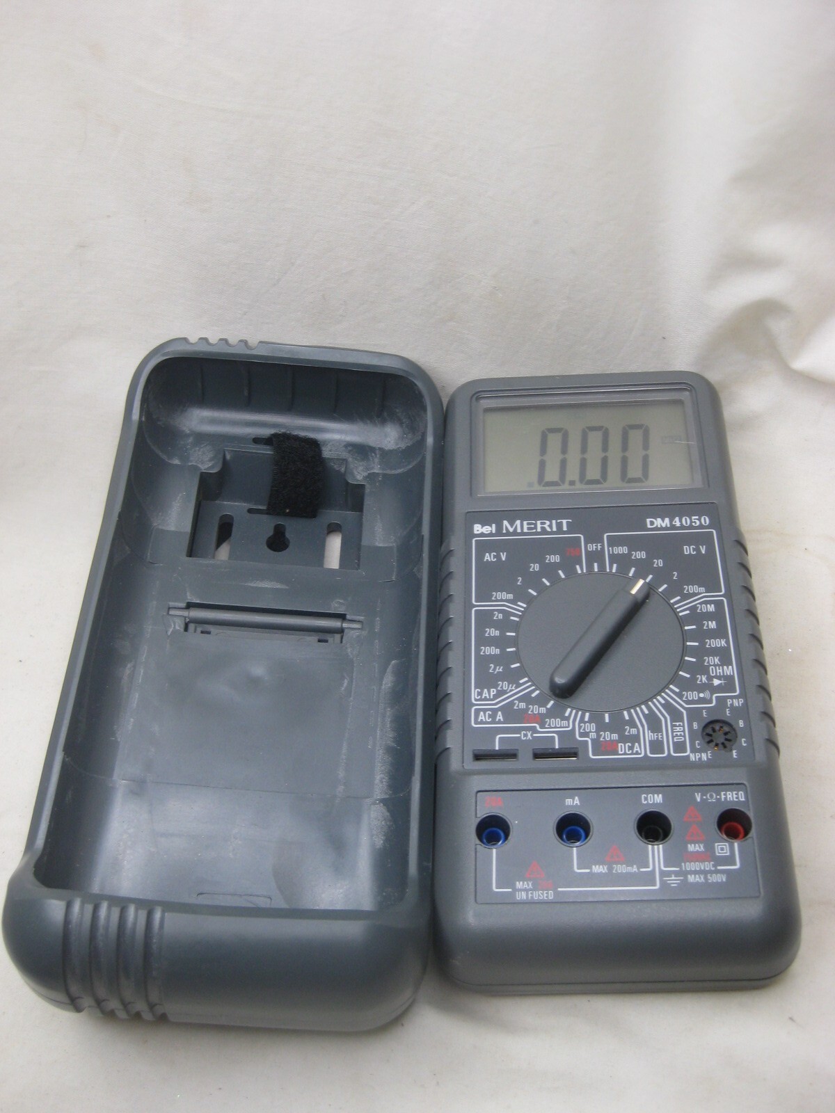 Bel MERIT DM 4050 voltmeter electronic multimeter base unit only *