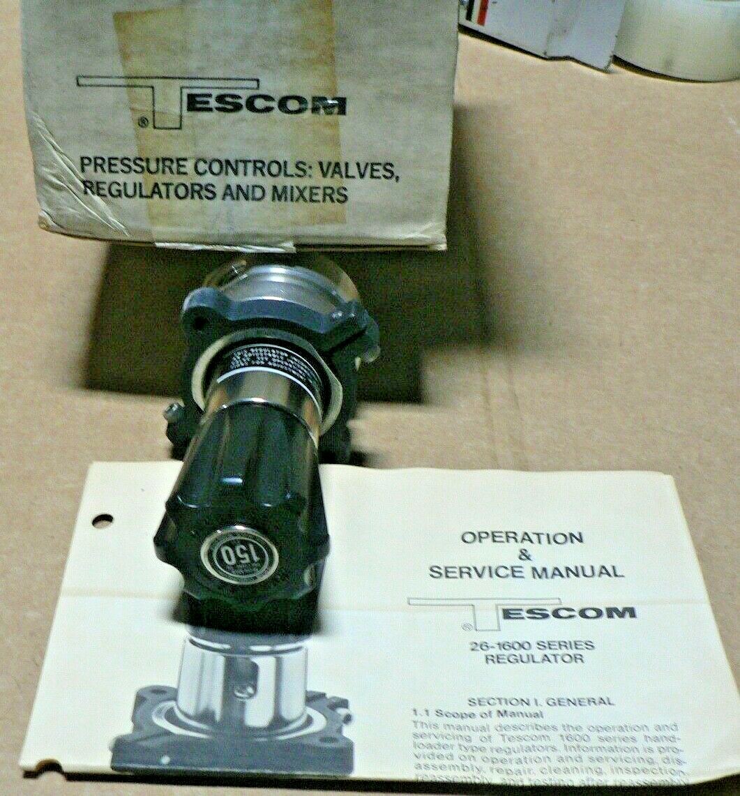 TESCOM 26-1621-34 PRESSURE REGULATOR