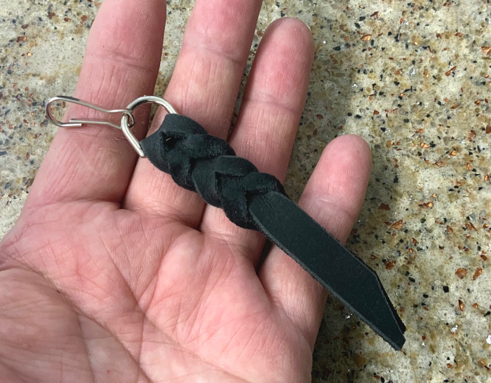 Leather Zipper pull, braided zipper pull, purse zipper pulls, coat zipper pulls