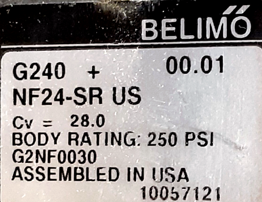 Belimo NF24-SR-US Damper Actuator