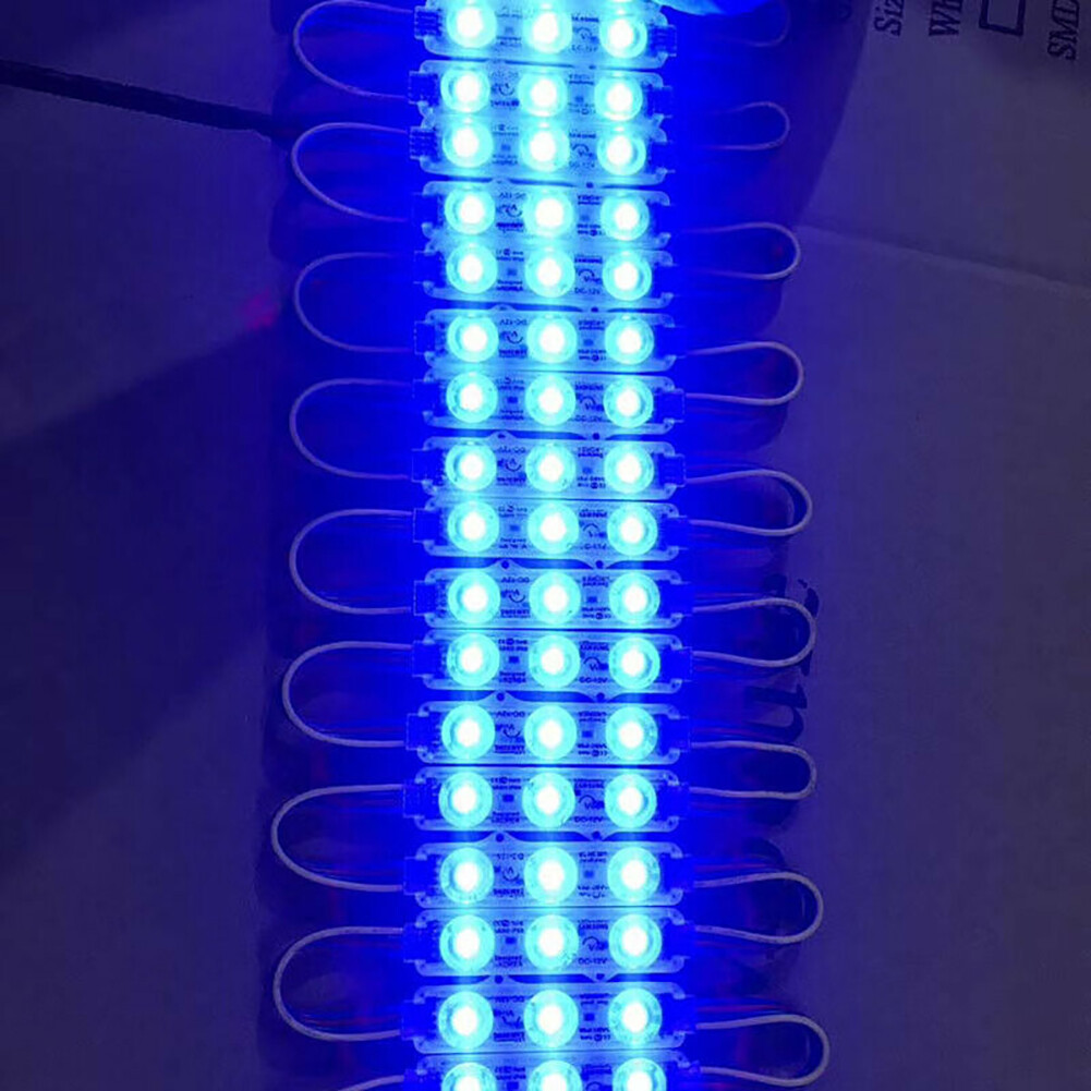 Super Bright 5050 RGB IP65 LED Module Lights Store Front Window +Remote+US POWER