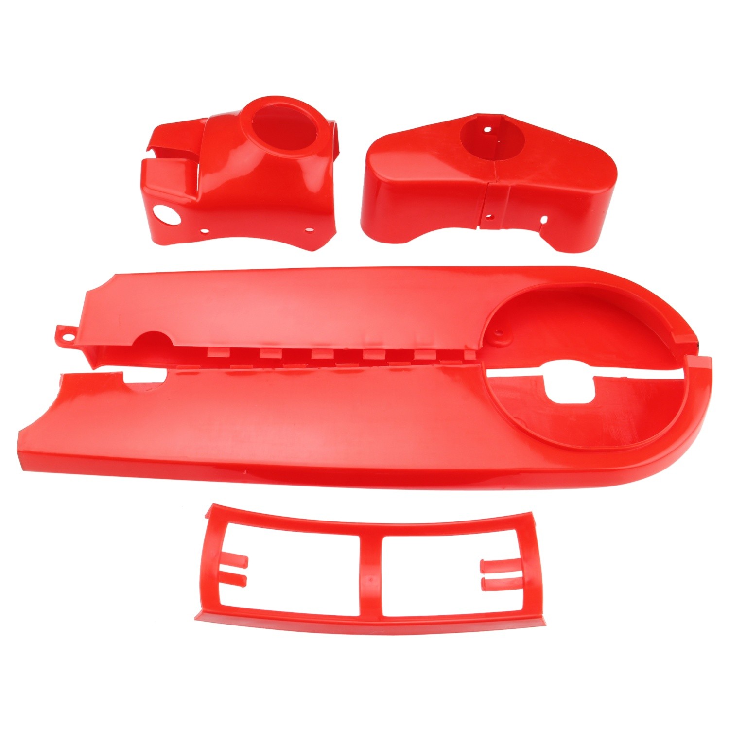 Chain protection + fairing set red for Kreidler Florett RS GT LF LH RM RSH