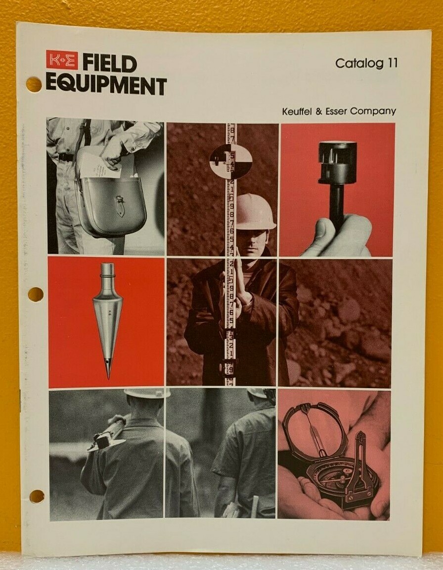 Keuffel & Esser Company Field Equipment Catalog 11.