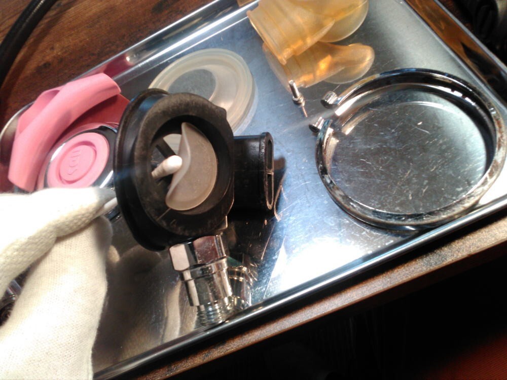 NDS SCUBA DIVING REGULATOR SECOND STAGE.