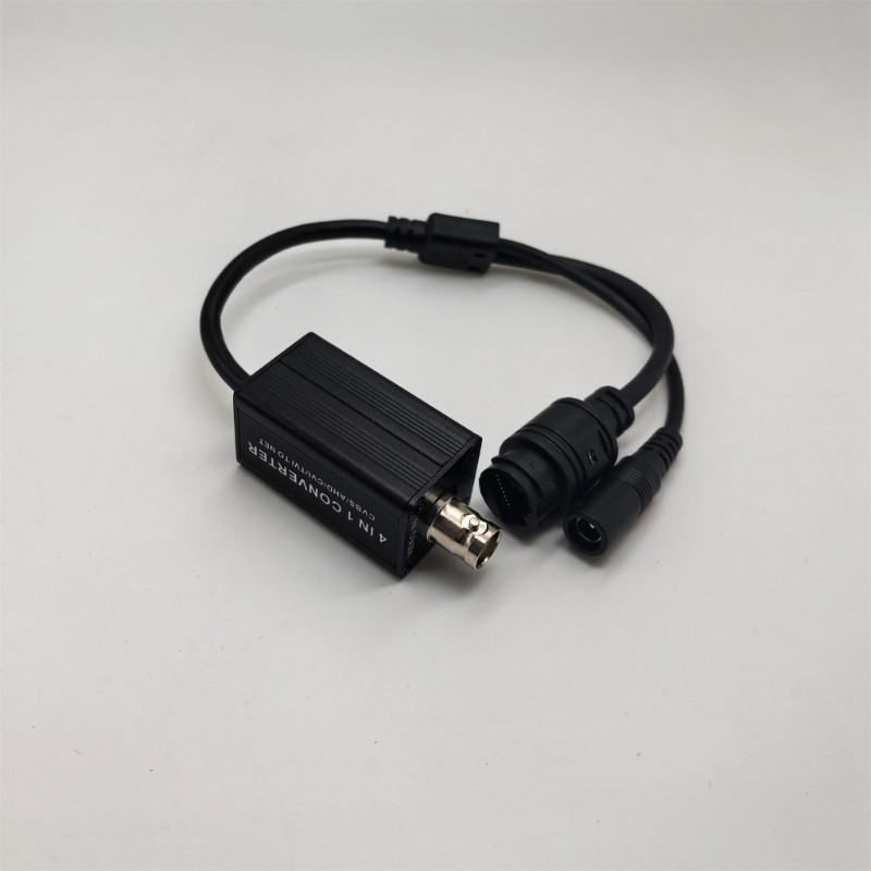 Adapter Transforming CCTV Analog Inputs to Networking Out for Security Camera