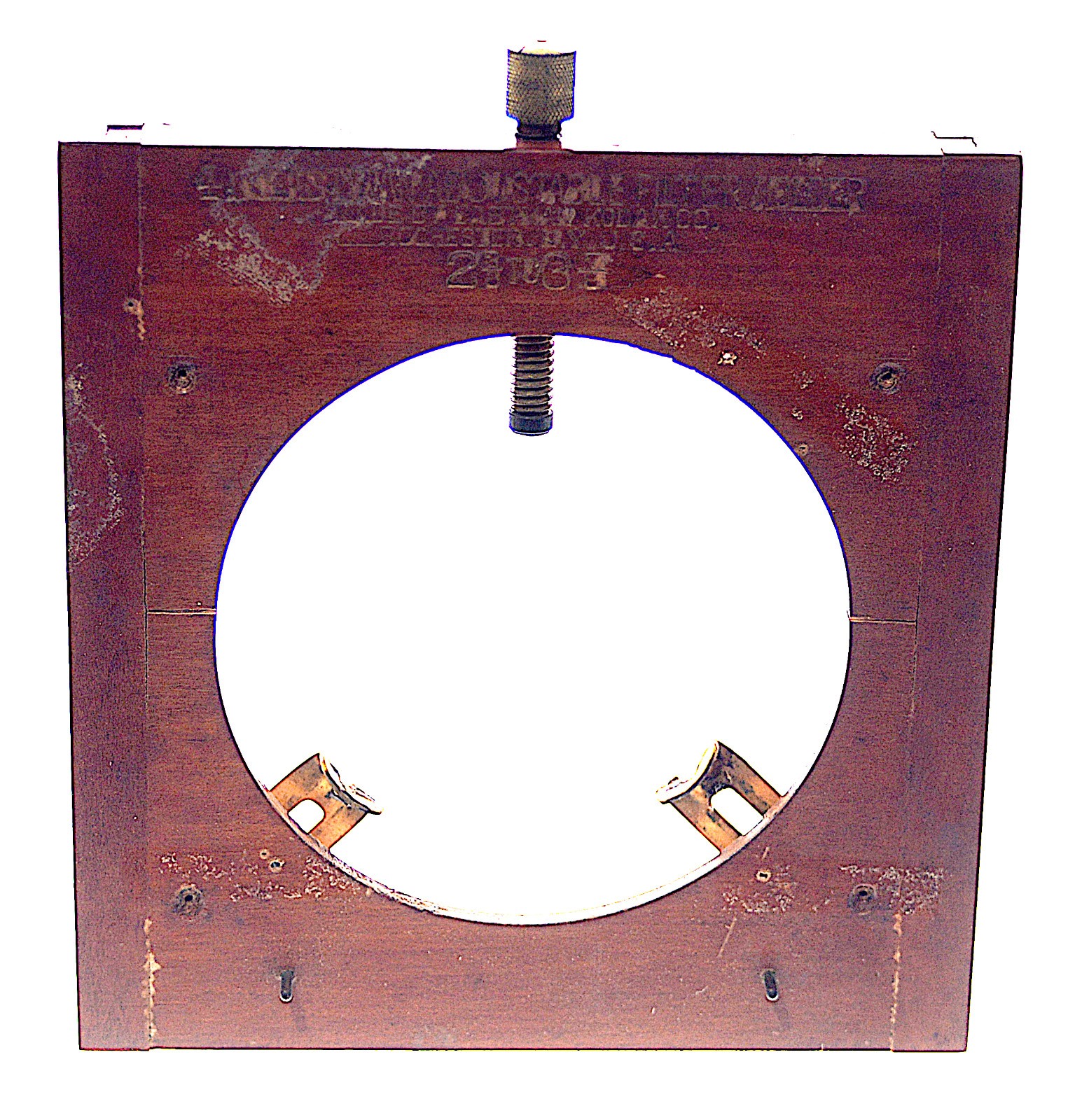 Vintage Eastman 4" Kodak Adjustable Filter Holder 2 3/8 thru 3 7/8", EXC