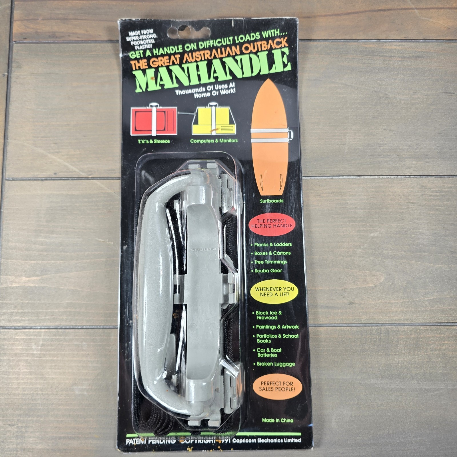 "ManHandle" Multi Use Handle w/ Straps