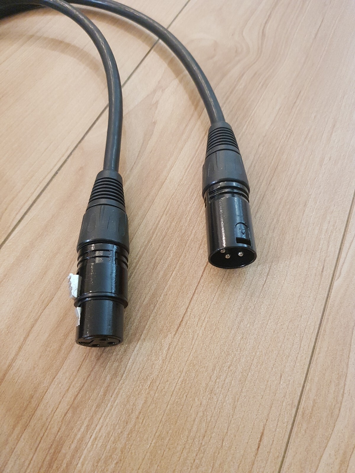 3 Pin  DMX   Cable 5feet Black
