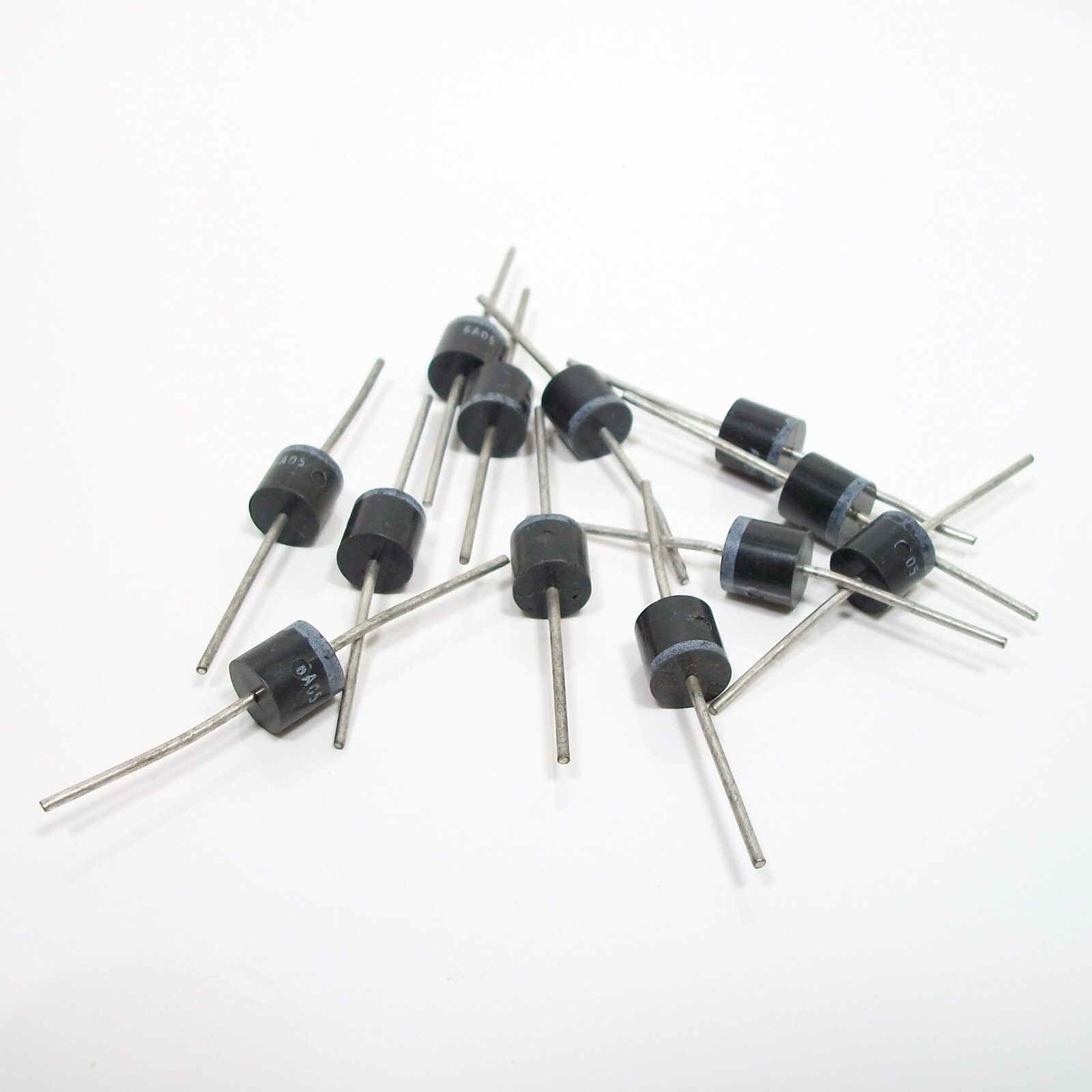 6A05 Diodes, Rectifier - Single Discrete Semiconductor Product 6A 50V - 12 pcs