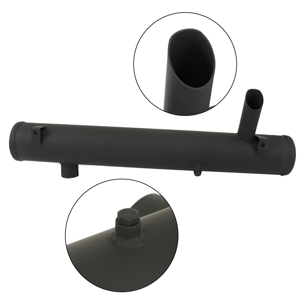 For Bobcat 1600 642 643 645 742 743 Muffler with Exhaust Pipe Kit Heavy Duty