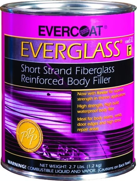 Fibre glass Evercoat EVERGLASS 100632 Short Strand Reinforced Body Filler quart