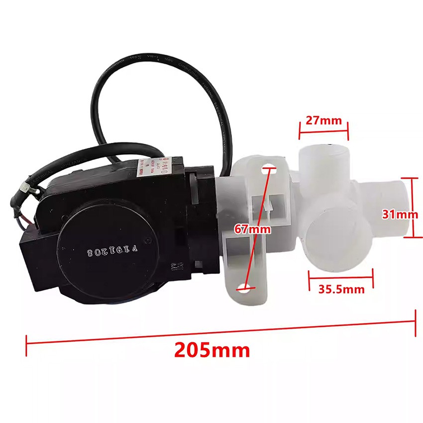 TBM90-7088DCLG Drain Solenoid Valve QA12-117 Drain Valve Motor for Little Swan