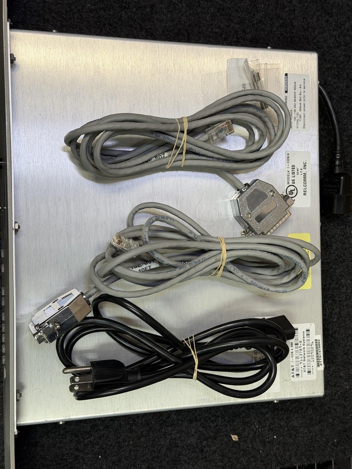 AT&T i-COS 4 RM (Integrated Console Operator System) 9113789-8 W/ Cables