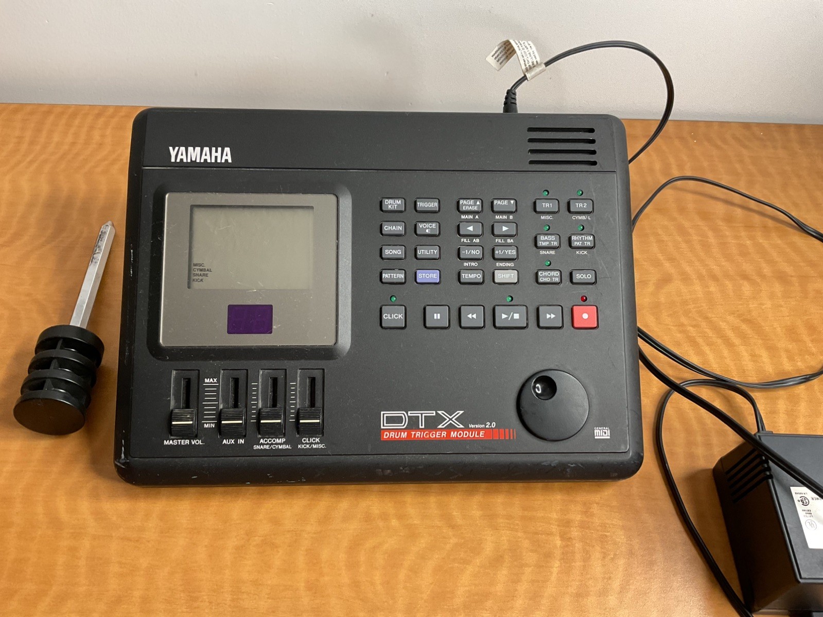 YAMAHA DTX 2 Version 2.0 Drum Trigger Module Electronic Drums