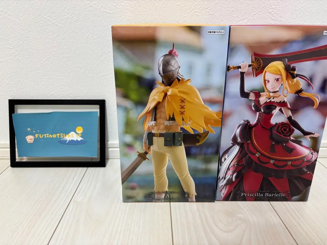 Re:ZERO Royal Selection Candidate & Knight Figure Priscilla  & Al Set of 2 GiGO