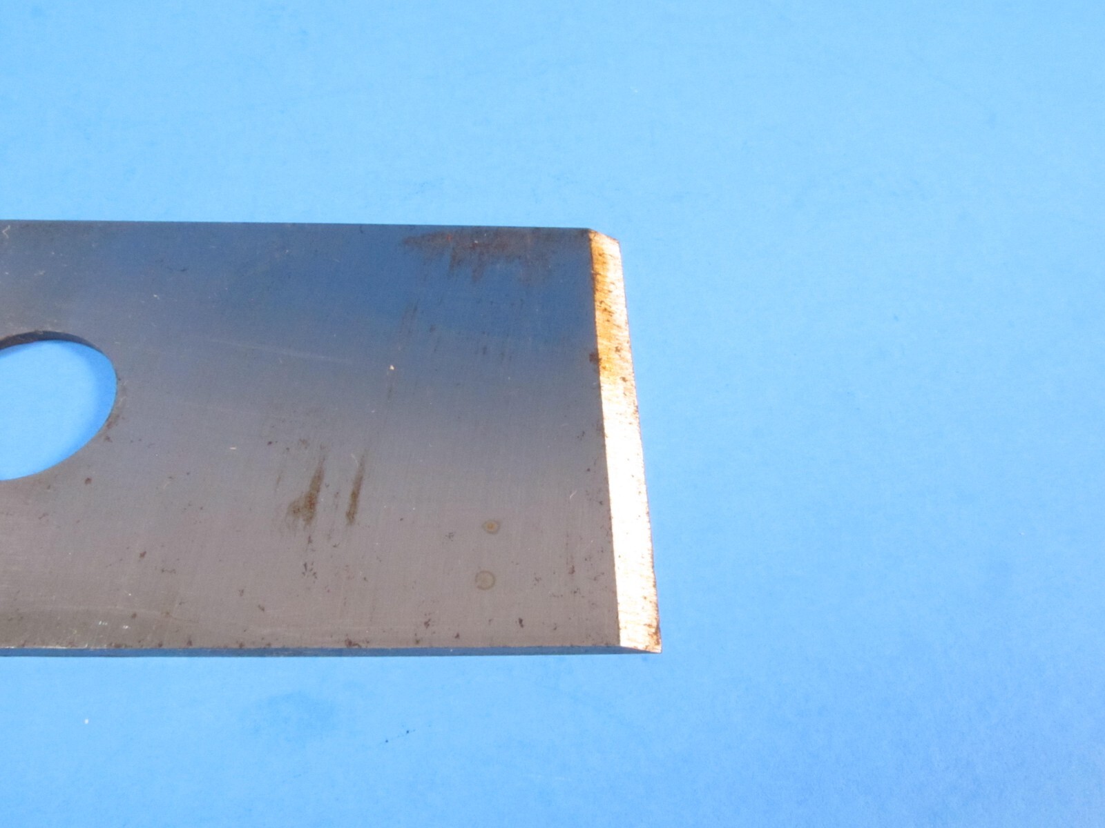 2" iron blade cutter for Stanley 4 5 similar wood plane notched rectangle ref D