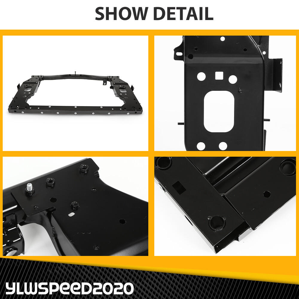 New Front Radiator Support Direct Replacement Fit For 2019-2022 Jeep Cherokee