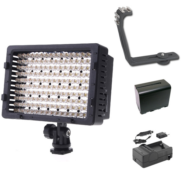 Pro HV40 XB-12 video light F970 for Canon HV20 HV30 XLH1S XH A1 G1 H1 camcorder