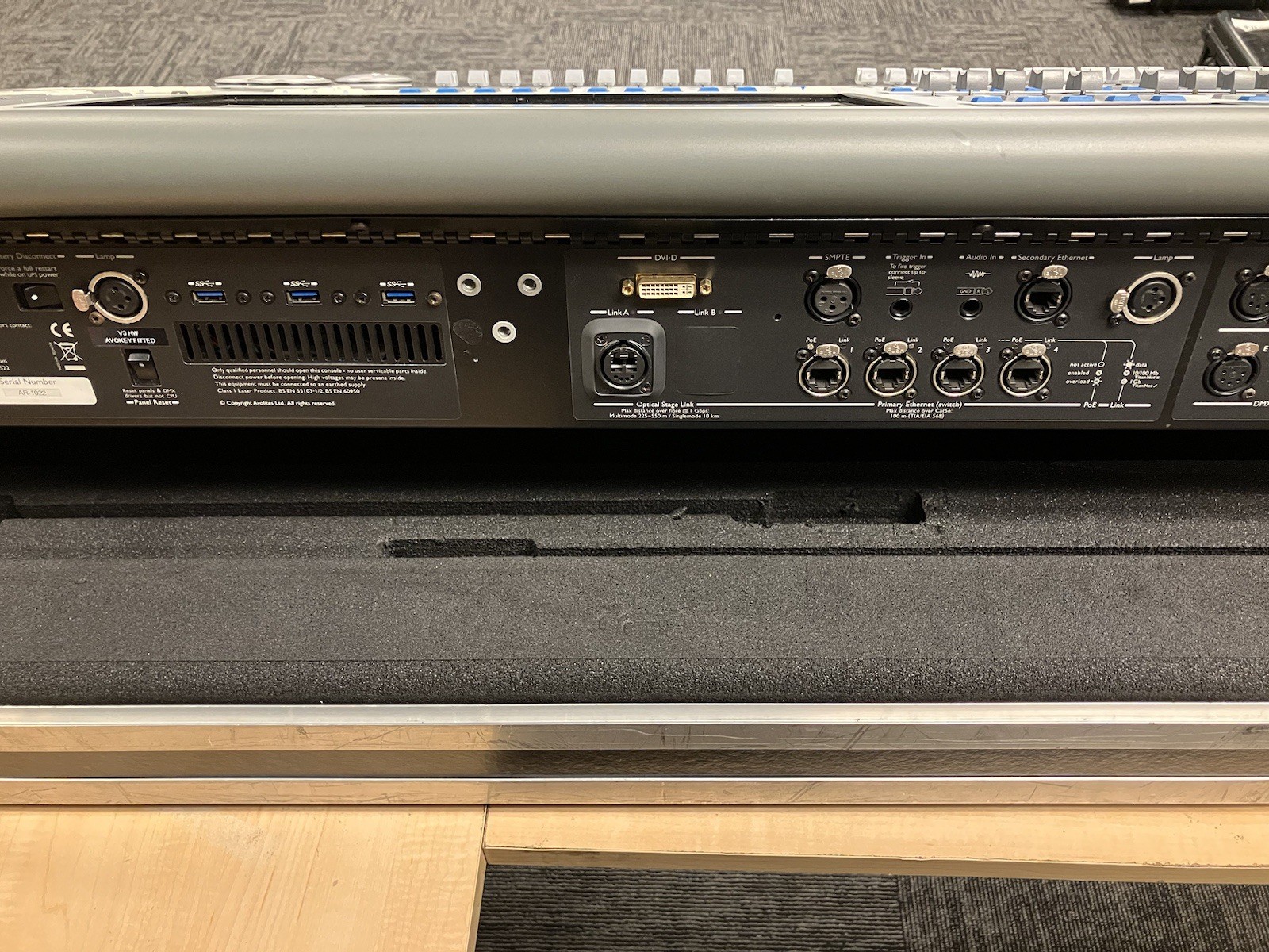 Avolites Arena Lighting Console w/ Case