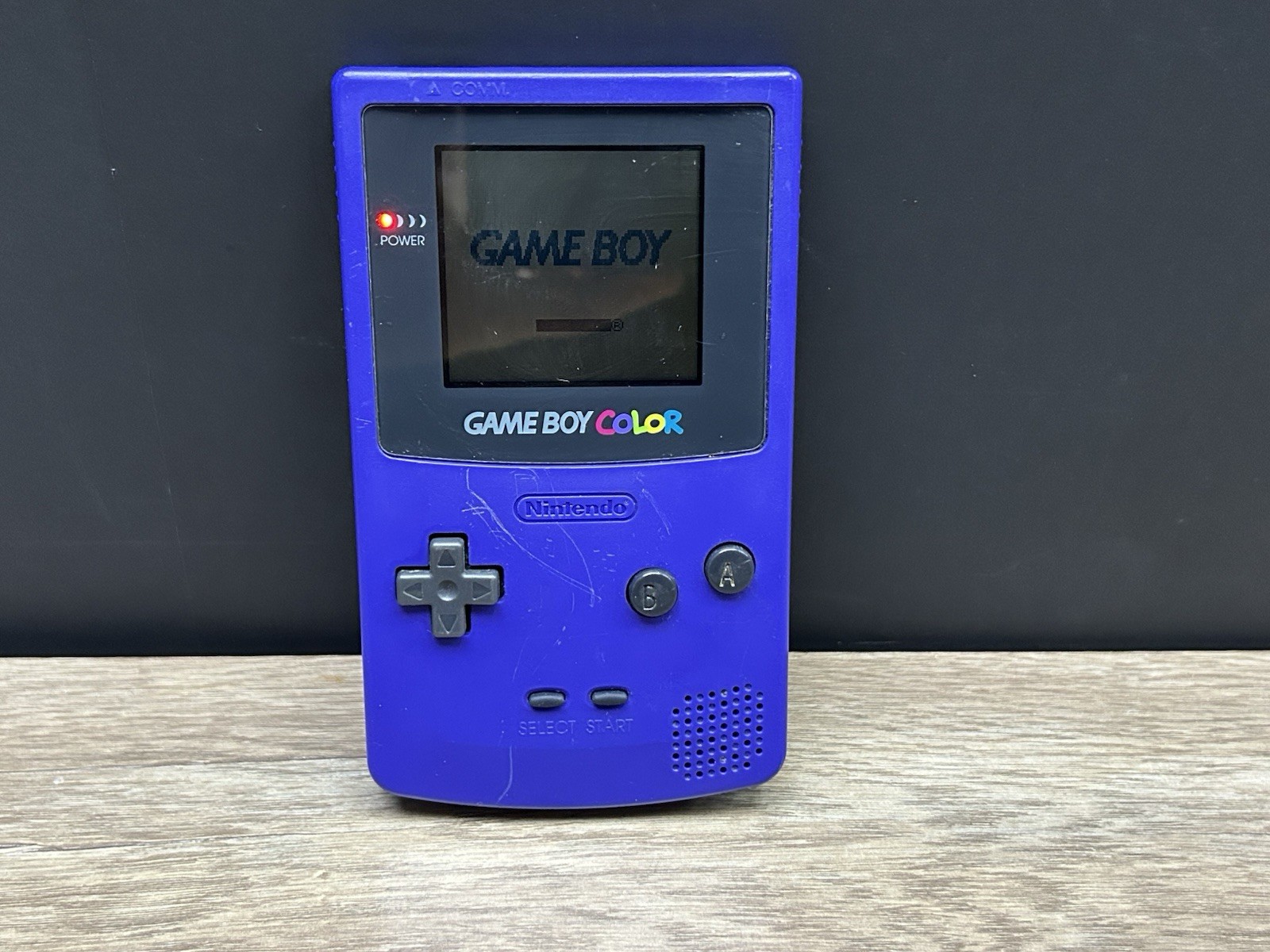 Game Boy Color Nintendo Handheld Game System Model CGB-001 Purple Tested
