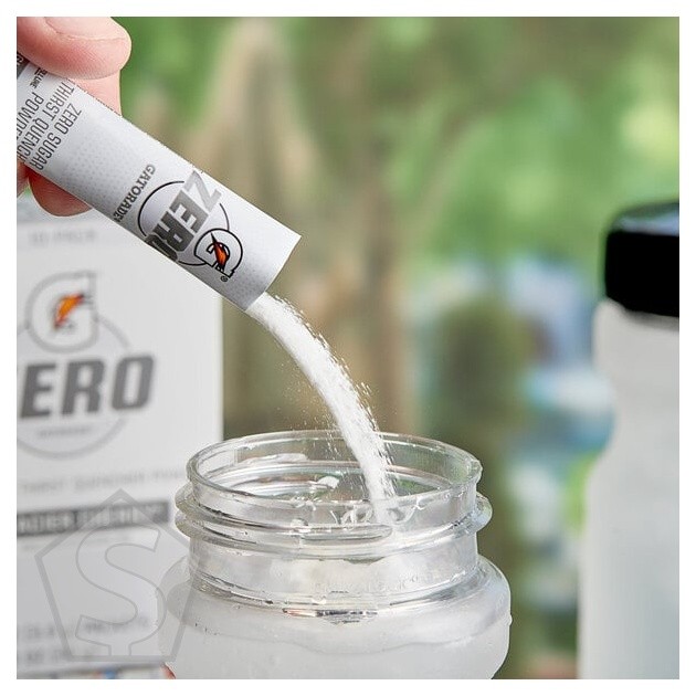 Gatorade Thirst Quencher Zero Sugar Glacier Cherry Sports Drink Powder Single