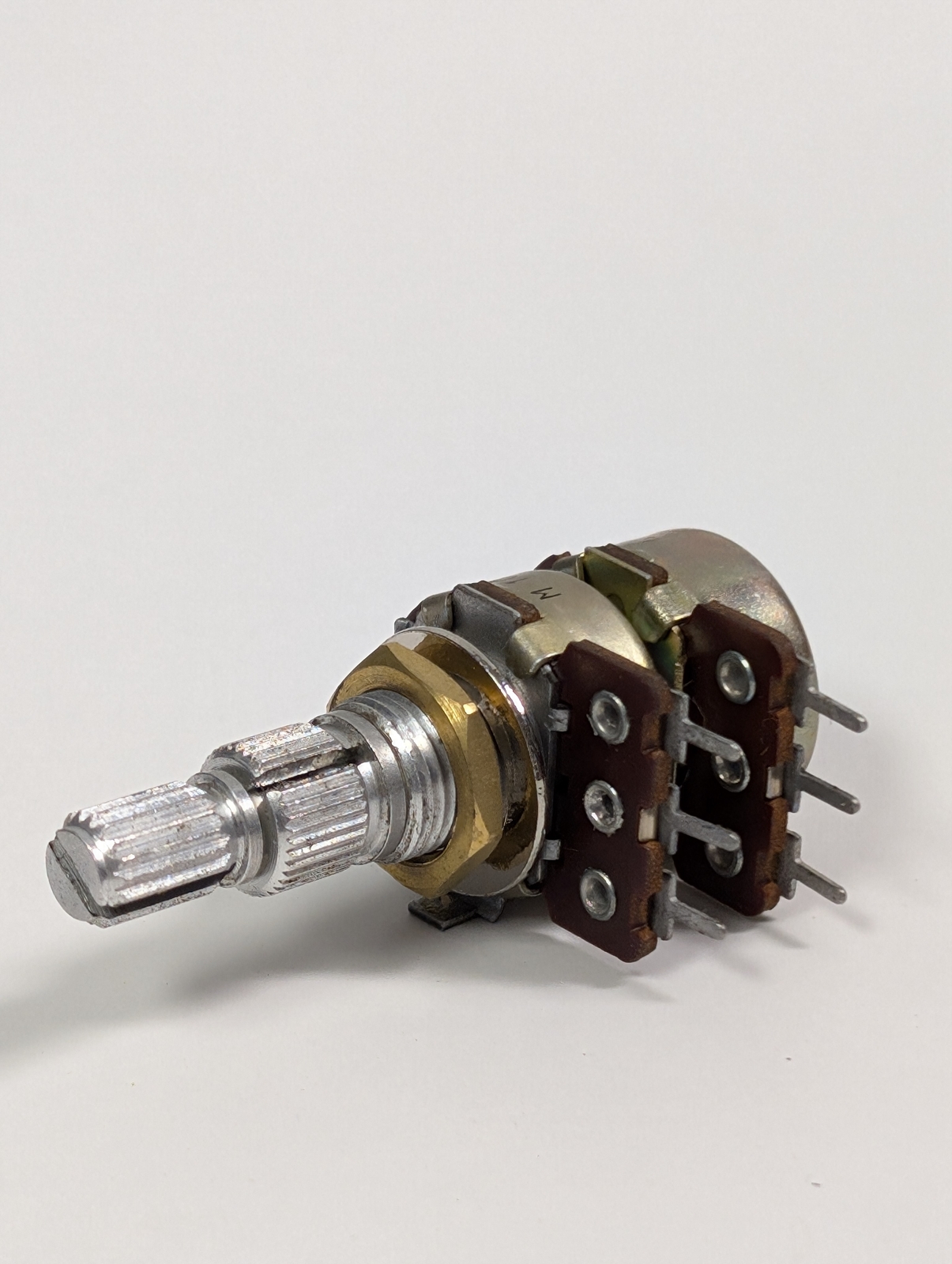 Miniature 10K Ohm Audio Taper Potentiometer