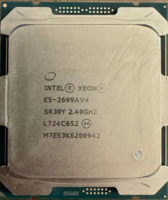 Intel Xeon E5-2699A V4 22-CORE 2.40GHZ 55MB 145W CPU E5-2699A V4 SR30Y Processor