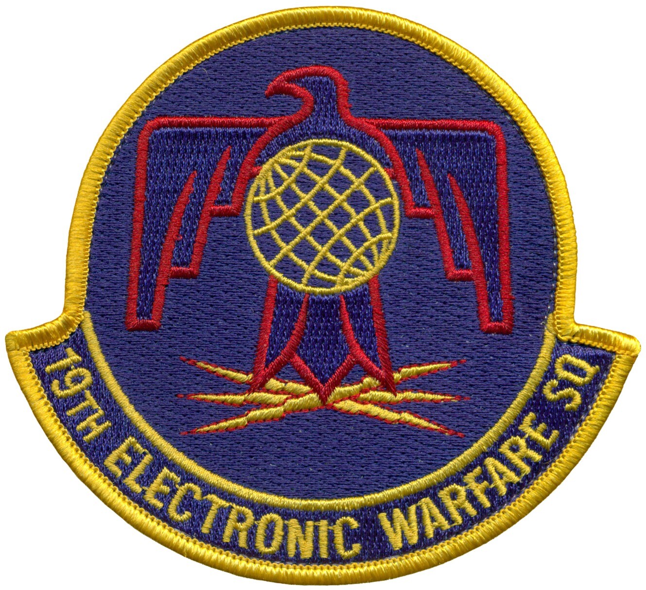 USAF 19th ELECTRONIC COMBAT SQUADRON PATCH