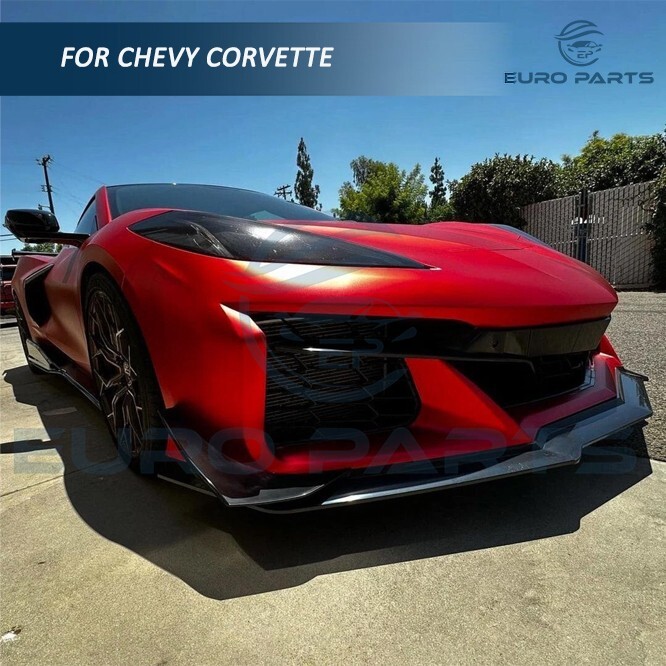 Fits 2020-2025 Chevy Corvette C8 Z06 Style Front Bumper kit Conversion