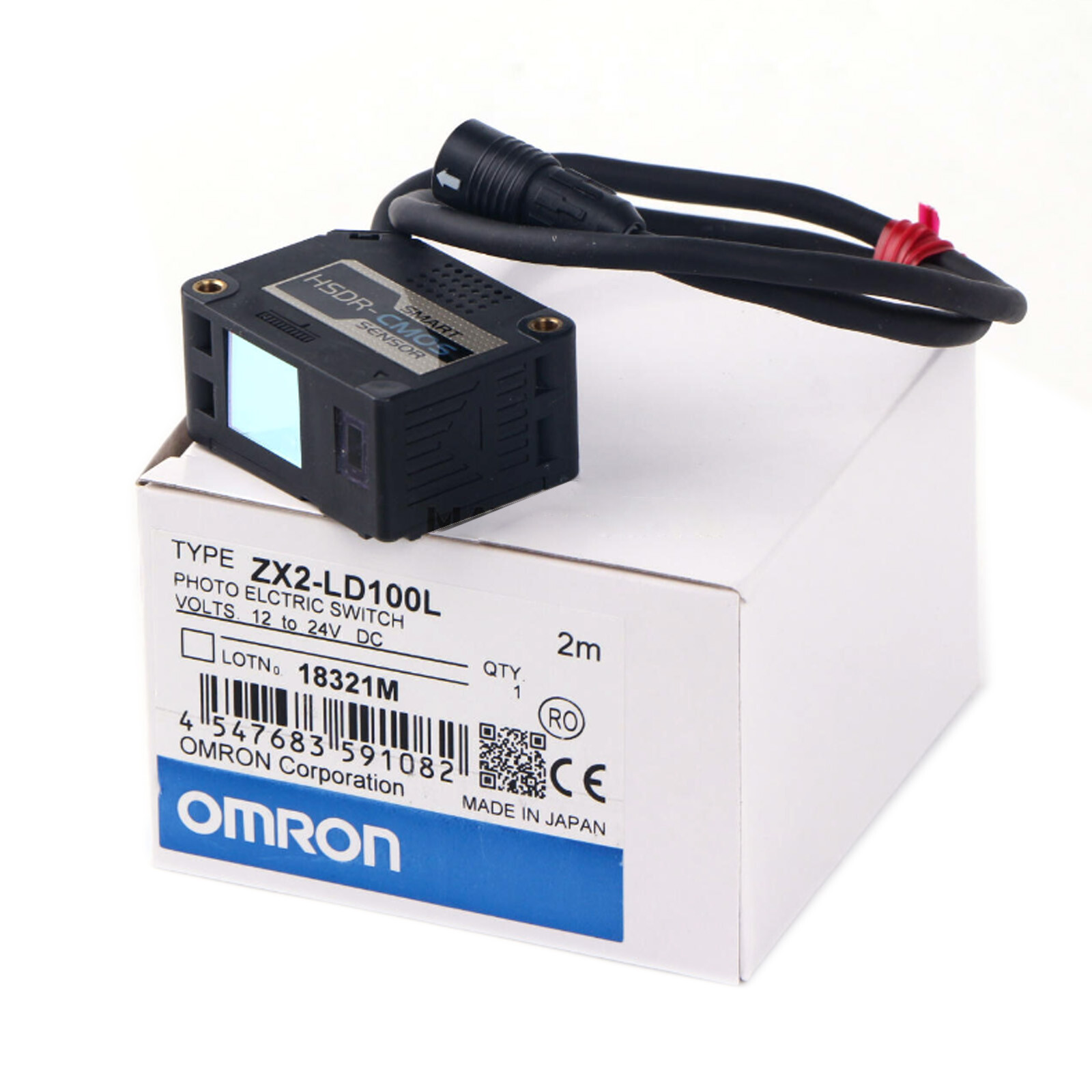 Brand New In Box Omron ZX2-LD100L ZX2LD100L