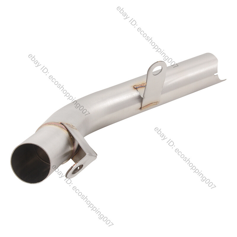 For Suzuki GSXR750 GSXR600 2011-26 Mid Exhaust Link Pipe System Stainless Steel