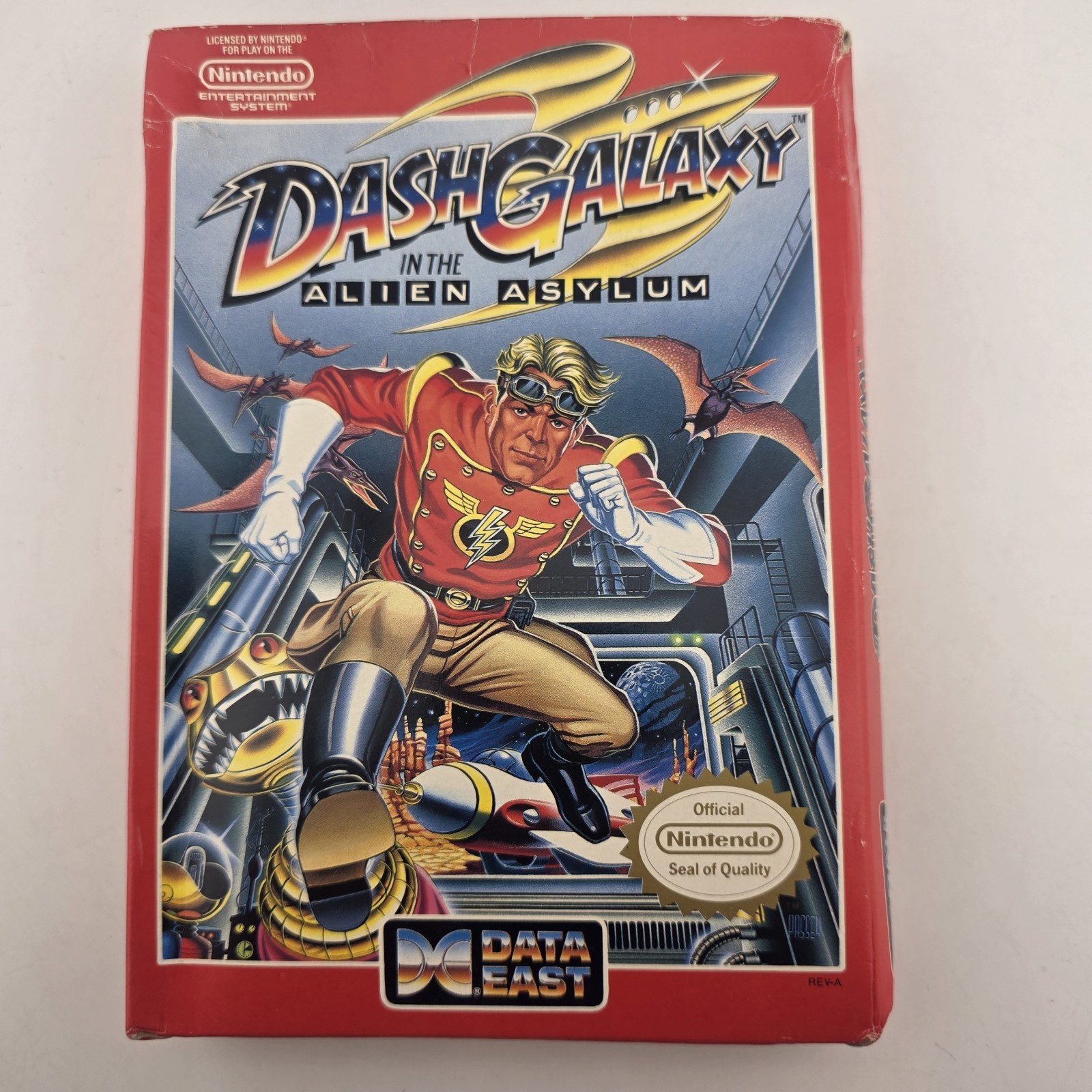 Dash Galaxy In The Alien Asylum - Box Only - Authentic (No Game)