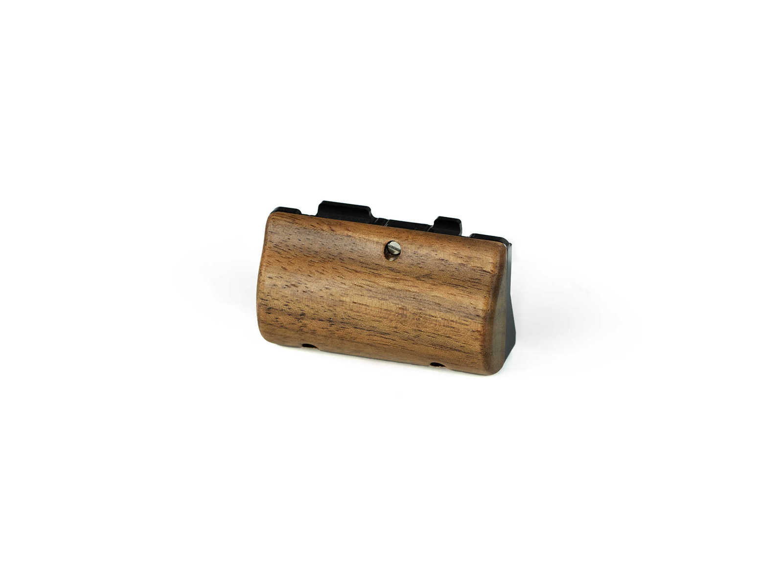Handcrafted wooden camera grip for Pentax 17, camera handle