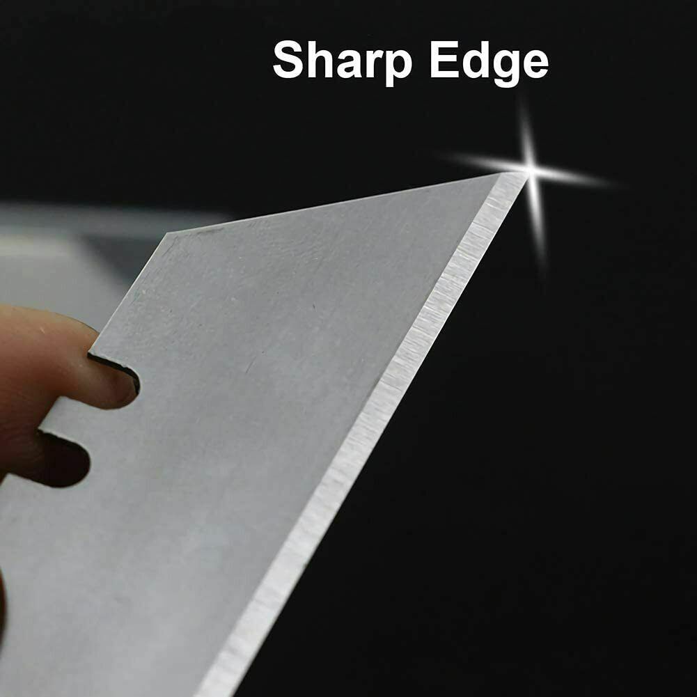 Utility Knife Blades Replacement Refills Box carton Cutter Standard Razor Tool
