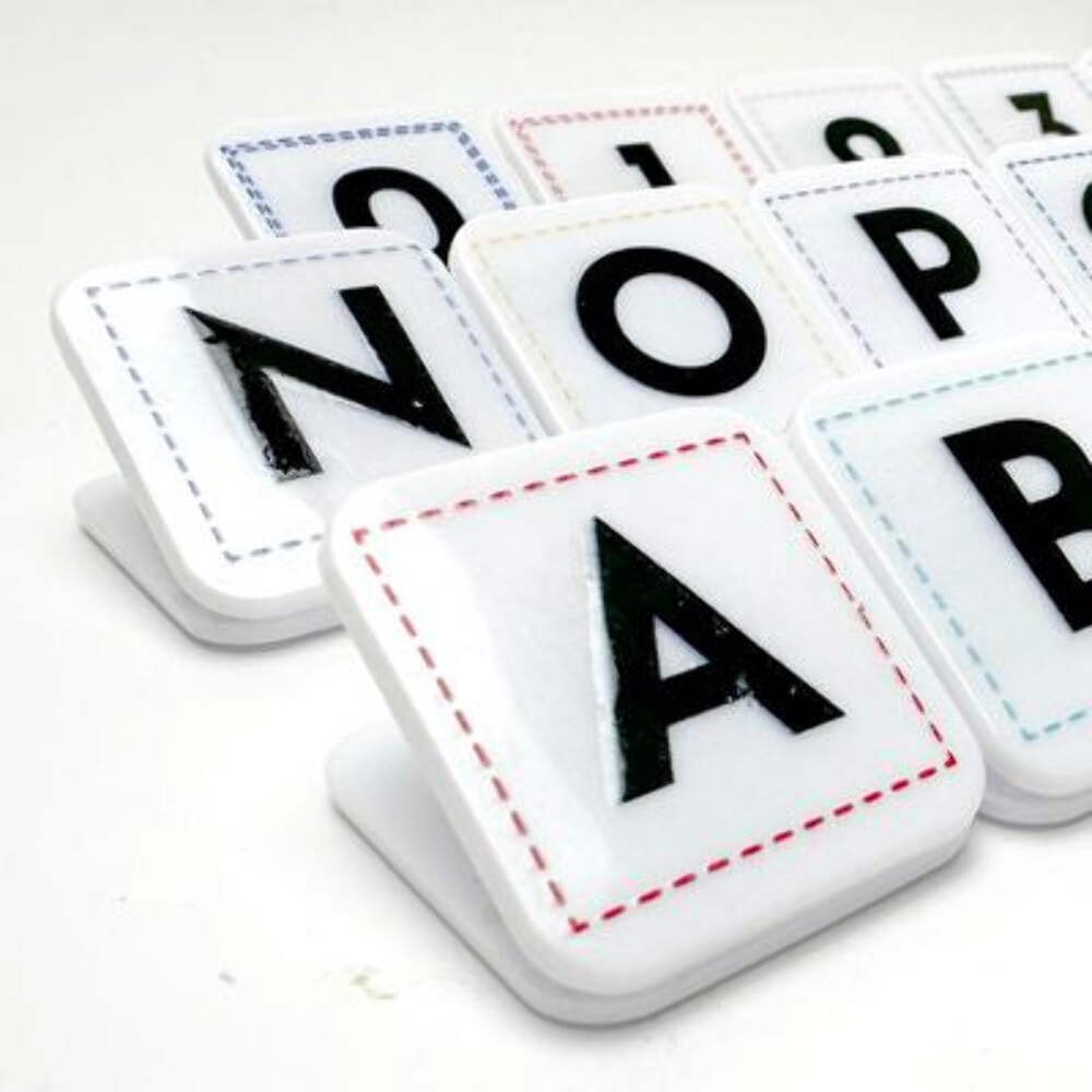 AlphaClips Mega Marking Clips from Sewing by Sarah