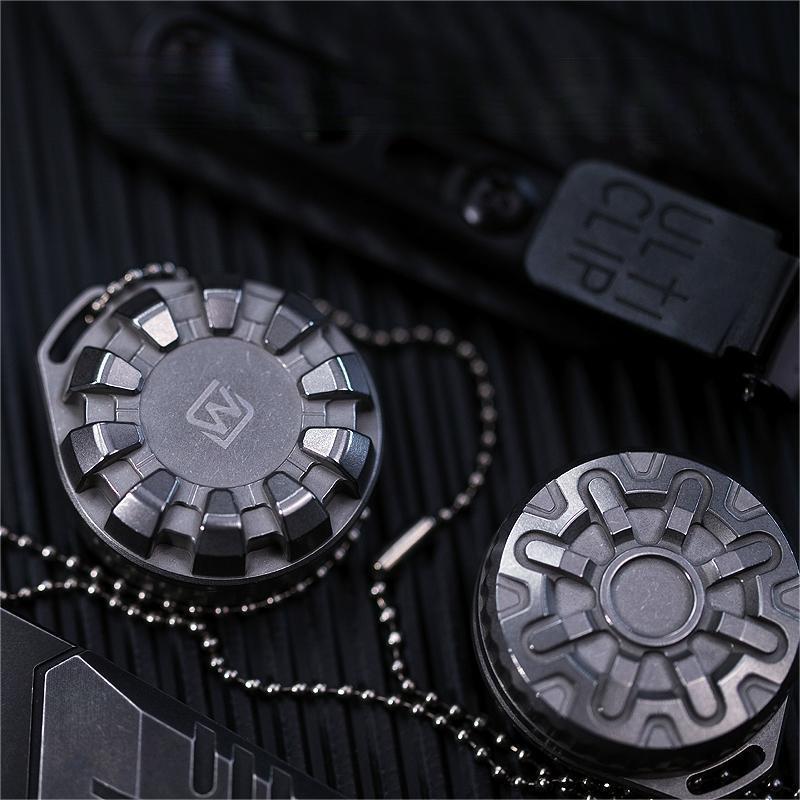 EDC Titanium Waterproof Pill Case Travel Pill Organizer Bottle Capsule Container