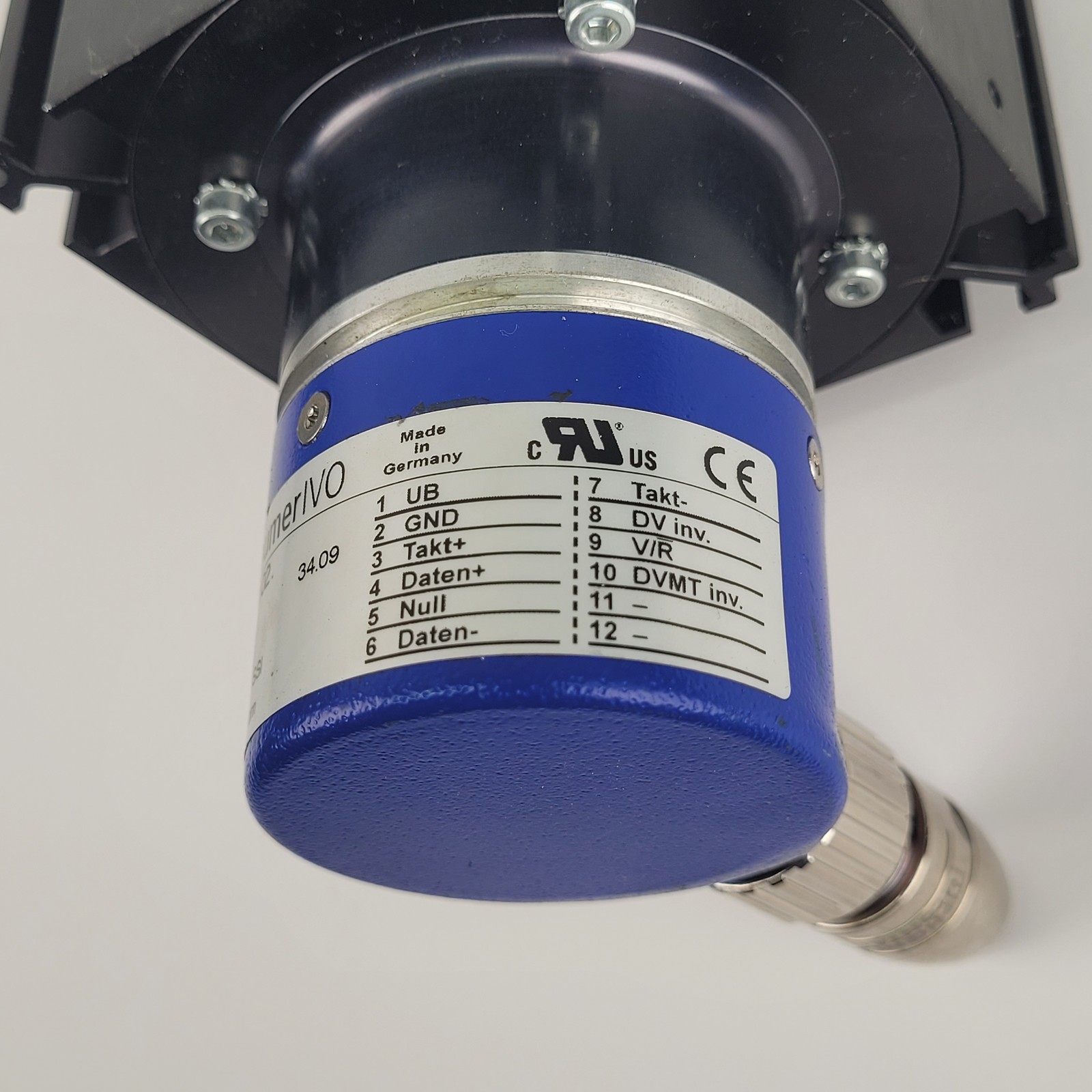 Baumer GM401.110A102 Encoder/Resolver W/WDS-3000-P96-SR-SSI Draw-Wire Sensor