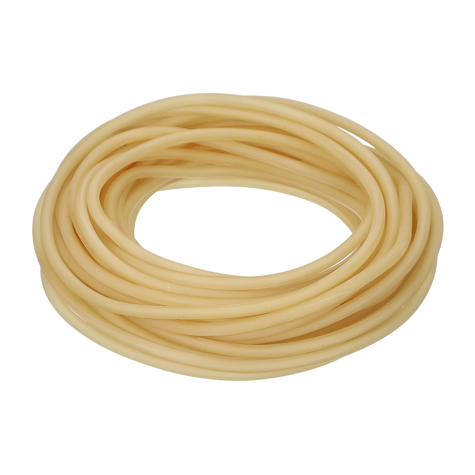 Natural Latex Rubber Band, 32.8FT Slingshots Band 0.16"x0.08"(ODxID) (Skin Tone)