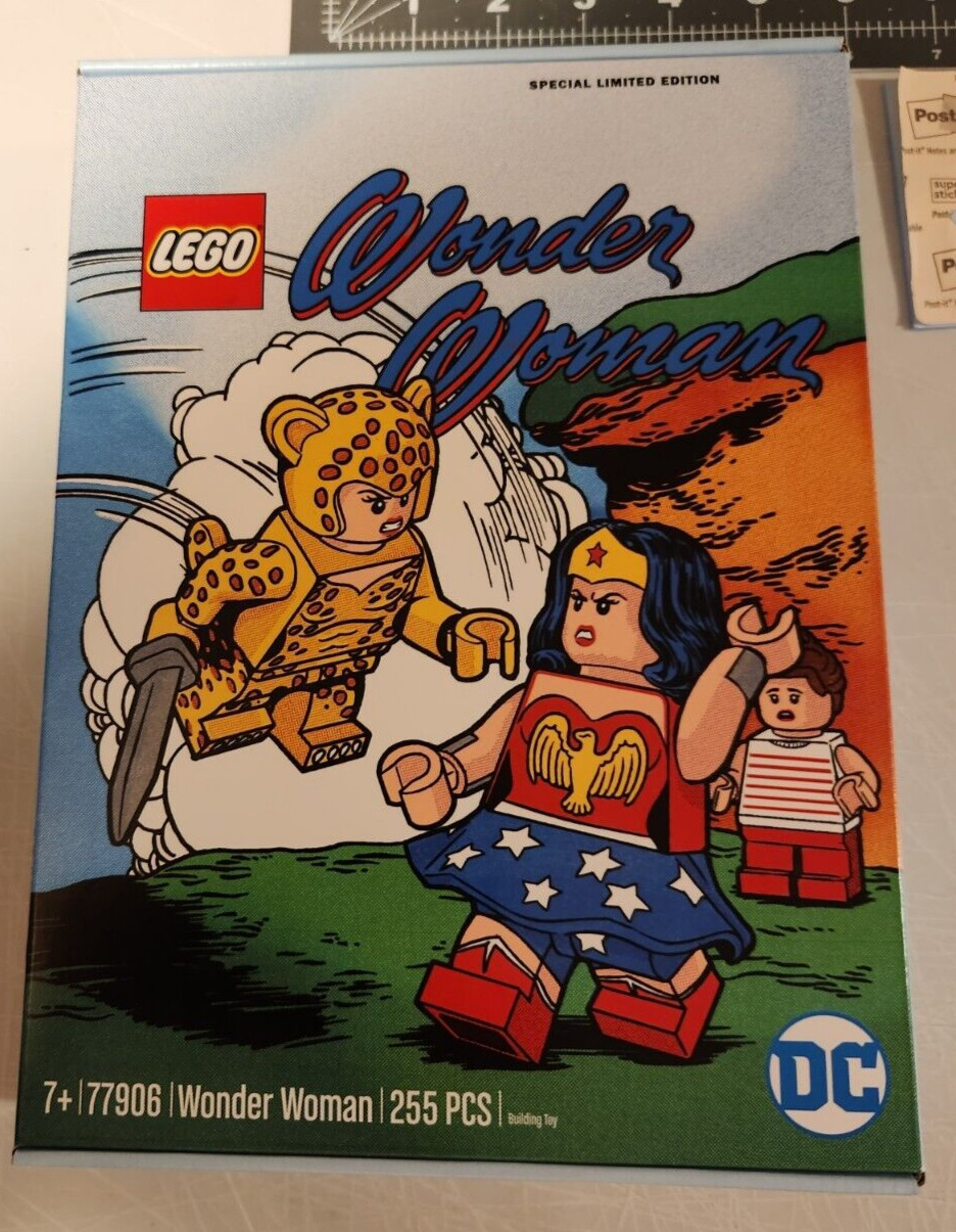 New LEGO DC Fandome Wonder Woman vs Cheetah Set 77906 Exclusive