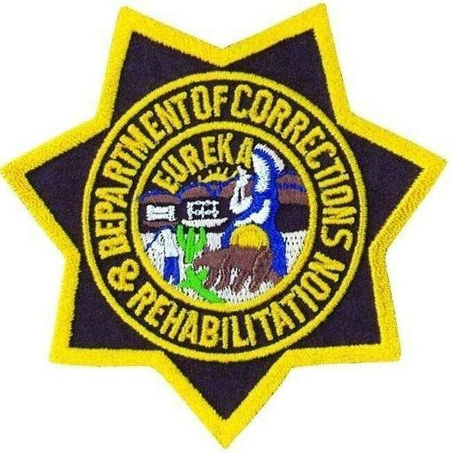 California Department of Corrections and Rehabilitation  Star Patch