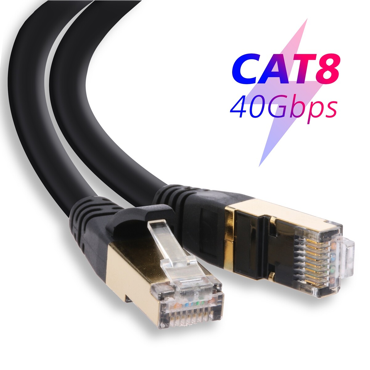 Anti-interference Ethernet Network Cable - Lot 6ft 10ft 25ft 50ft 100ft Optional