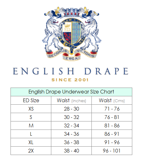 English Drape Underwear Brief